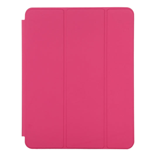 For iPad Pro 12.9 inch (2020/2021) 3-fold Horizontal Flip Smart Leather Tablet Case with Sleep / Wake-up Function & Holder(Rose Red) - iPad Pro 12.9 (2022/2021) Cases by buy2fix | Online Shopping UK | buy2fix