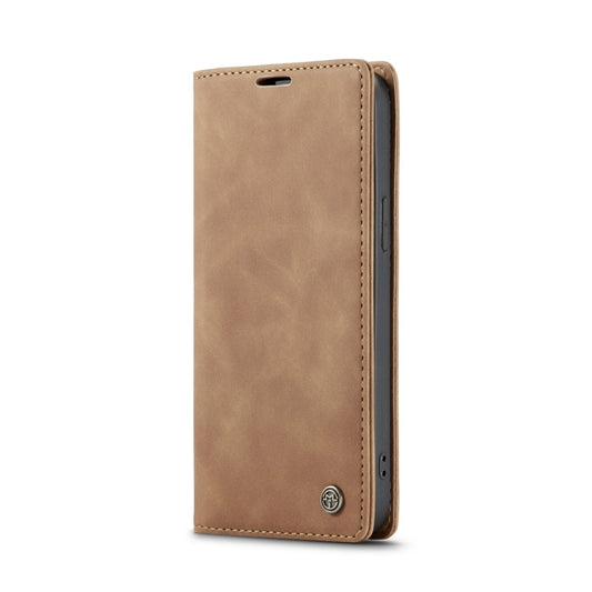For iPhone 14 Plus CaseMe-013 Multifunctional Retro Frosted Leather Phone Case (Brown) - iPhone 14 Plus Cases by CaseMe | Online Shopping UK | buy2fix