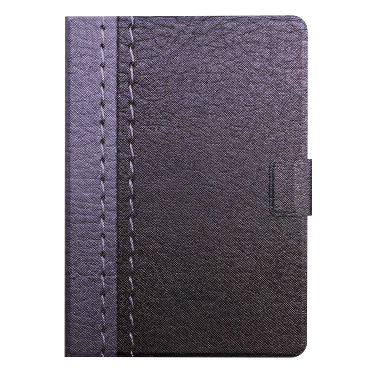 For Samsung Galaxy Tab A 10.1 2019 T510 Stitching Solid Color Smart Leather Tablet Case(Grey) - Tab A 10.1 (2019) T510 / T515 by buy2fix | Online Shopping UK | buy2fix