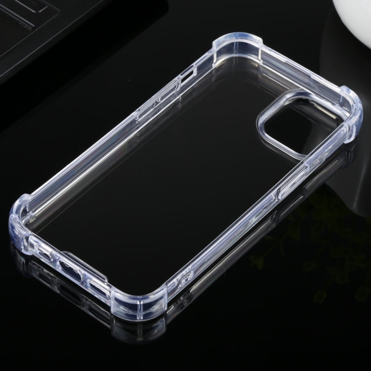 For iPhone 14 MERCURY GOOSPERY Four-Corner Shockproof Soft Case (Transparent) - iPhone 14 Cases by GOOSPERY | Online Shopping UK | buy2fix