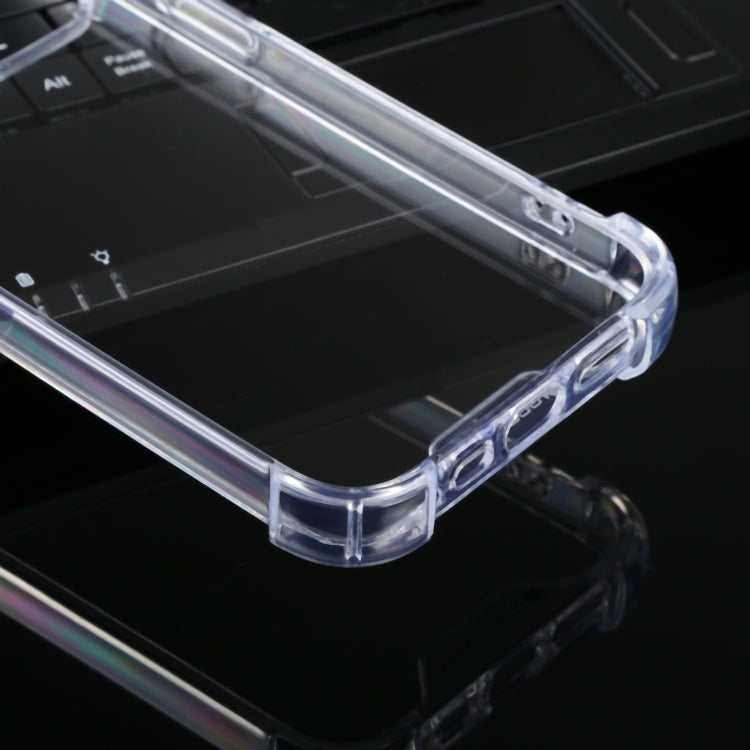 For iPhone 14 MERCURY GOOSPERY Four-Corner Shockproof Soft Case (Transparent) - iPhone 14 Cases by GOOSPERY | Online Shopping UK | buy2fix