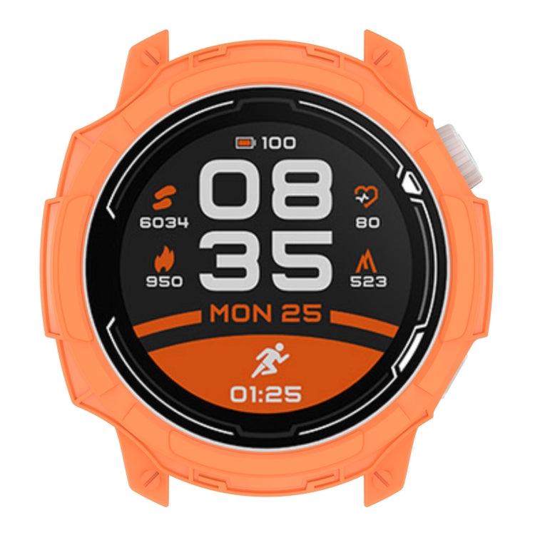 For COROS Pace 2 Armor Hollow TPU Watch Case(Orange) - Watch Case by buy2fix | Online Shopping UK | buy2fix