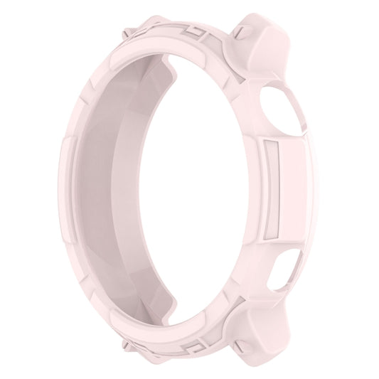 For COROS Pace 2 Armor Hollow TPU Watch Case(Light Pink) by buy2fix