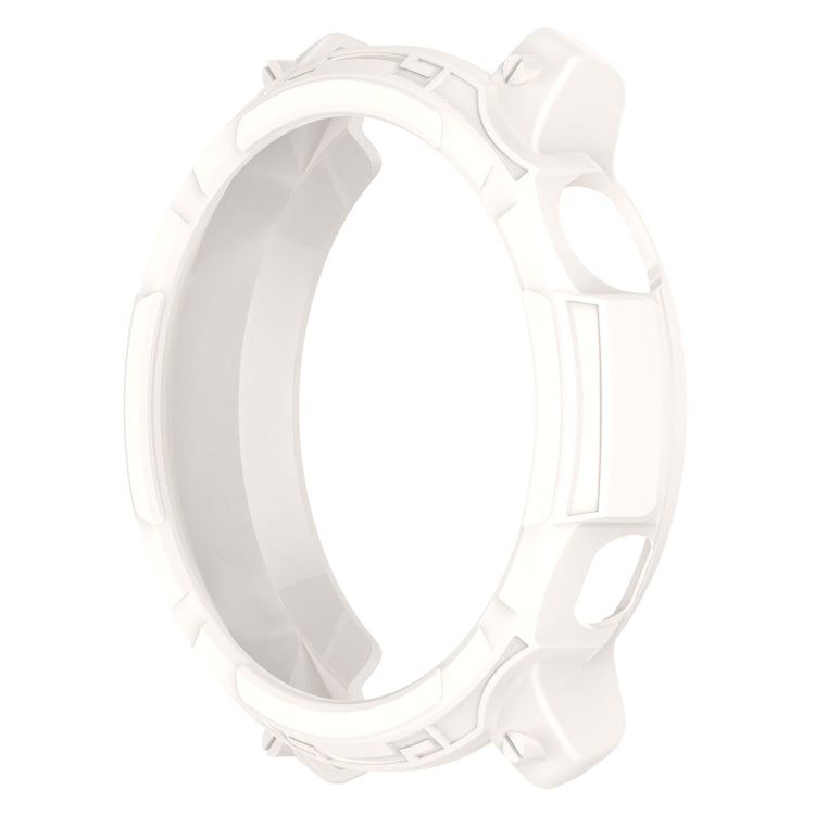 For COROS Pace 2 Armor Hollow TPU Watch Case(Ivory White) - Watch Case by buy2fix | Online Shopping UK | buy2fix
