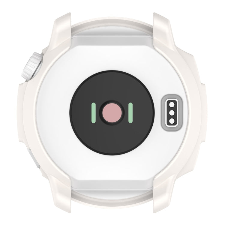 For COROS Pace 2 Armor Hollow TPU Watch Case(Ivory White) - Watch Case by buy2fix | Online Shopping UK | buy2fix
