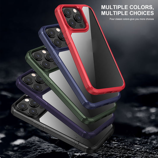 iPAKY Shockproof PC + TPU Protective Phone Case For iPhone 14 Pro Max(Black) - More iPhone Cases by iPAKY | Online Shopping UK | buy2fix