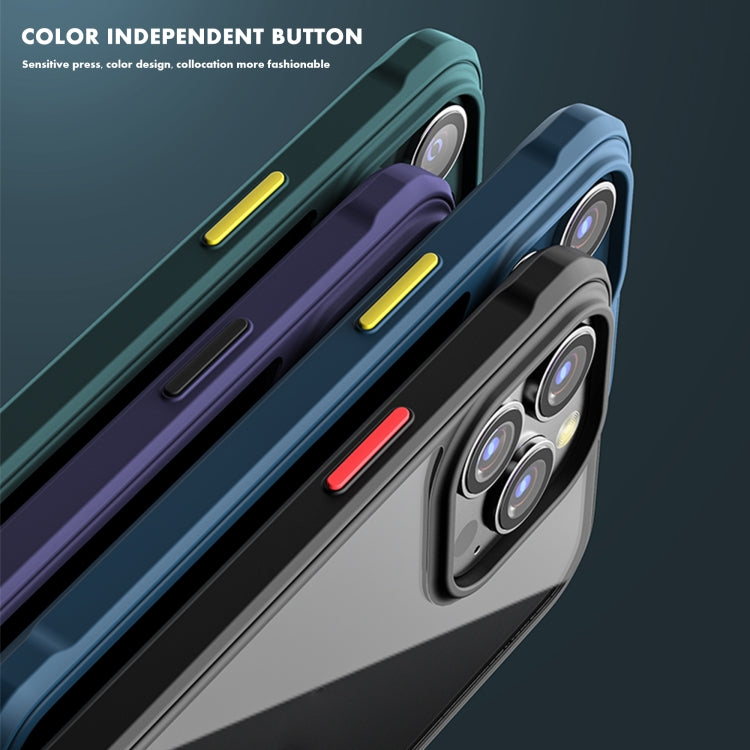 For iPhone 14 iPAKY Shockproof PC + TPU Protective Phone Case (Black) - iPhone 14 Cases by iPAKY | Online Shopping UK | buy2fix