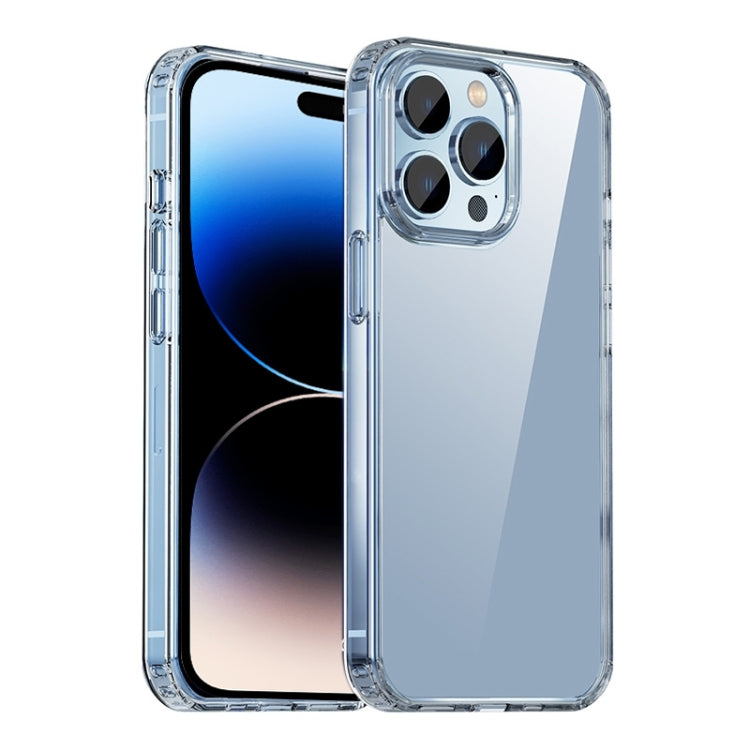 For iPhone 14 Pro iPAKY Shockproof PC + TPU Protective Phone Case(Transparent) - iPhone 14 Pro Cases by iPAKY | Online Shopping UK | buy2fix