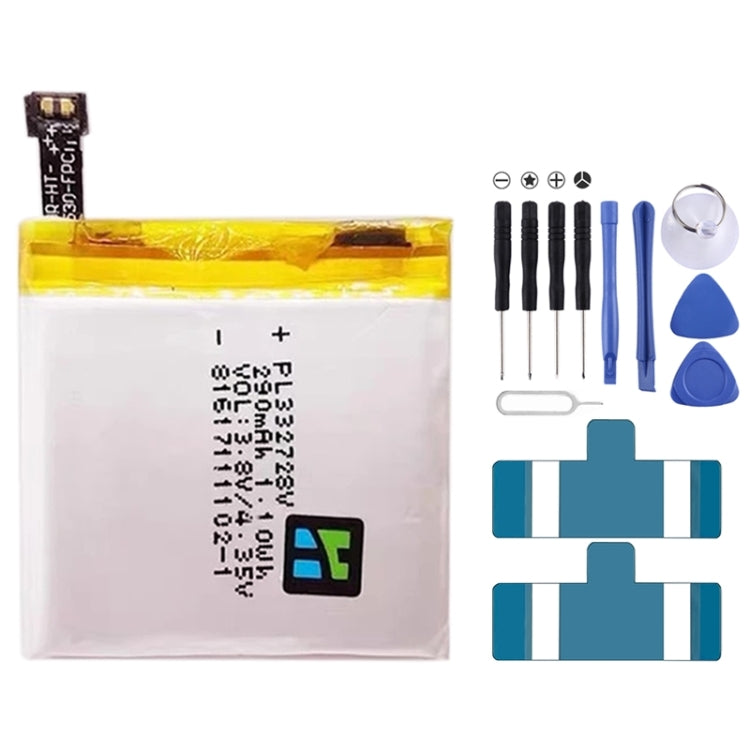 290mAh PL332728V For Huami Amazfit Stratos 2 Li-Polymer Battery Replacement - For Watch by buy2fix | Online Shopping UK | buy2fix