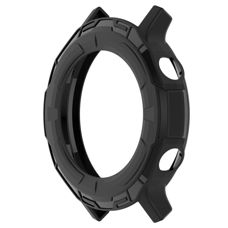 For Realme watch S RMA207 Armor Hollow TPU Watch Case(Black) - Watch Case by buy2fix | Online Shopping UK | buy2fix