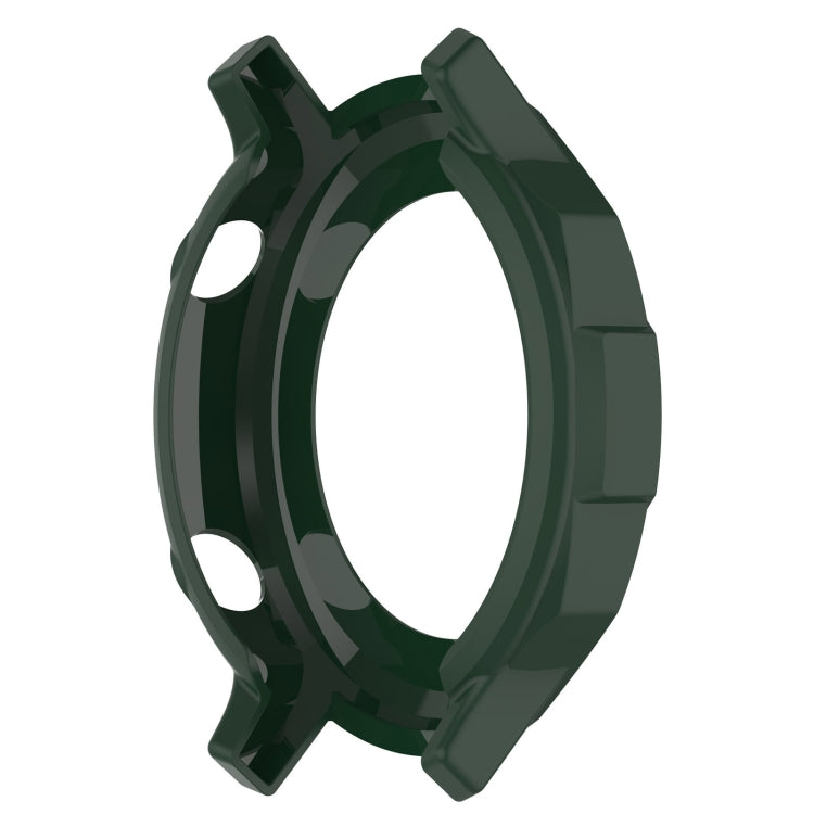 For Realme watch S RMA207 Armor Hollow TPU Watch Case(Olive Green) - Watch Case by buy2fix | Online Shopping UK | buy2fix