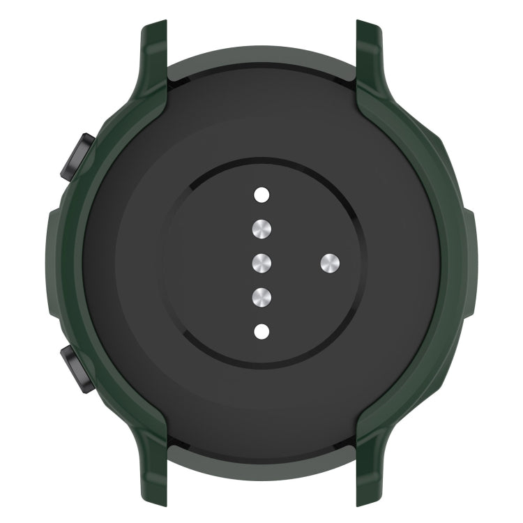 For Realme watch S RMA207 Armor Hollow TPU Watch Case(Olive Green) - Watch Case by buy2fix | Online Shopping UK | buy2fix
