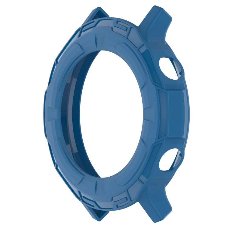 For Realme watch S RMA207 Armor Hollow TPU Watch Case(Dark Blue) - Watch Case by buy2fix | Online Shopping UK | buy2fix