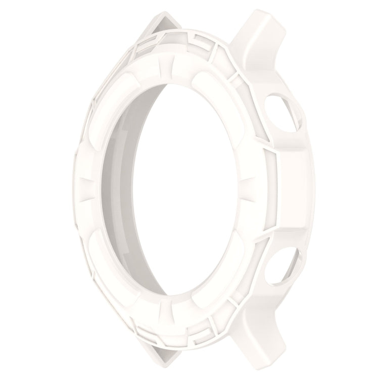 For Realme watch S RMA207 Armor Hollow TPU Watch Case(Lvory White) - Watch Case by buy2fix | Online Shopping UK | buy2fix