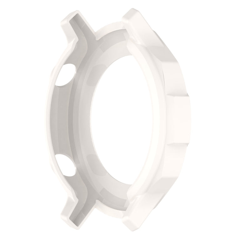 For Realme watch S RMA207 Armor Hollow TPU Watch Case(Lvory White) - Watch Case by buy2fix | Online Shopping UK | buy2fix