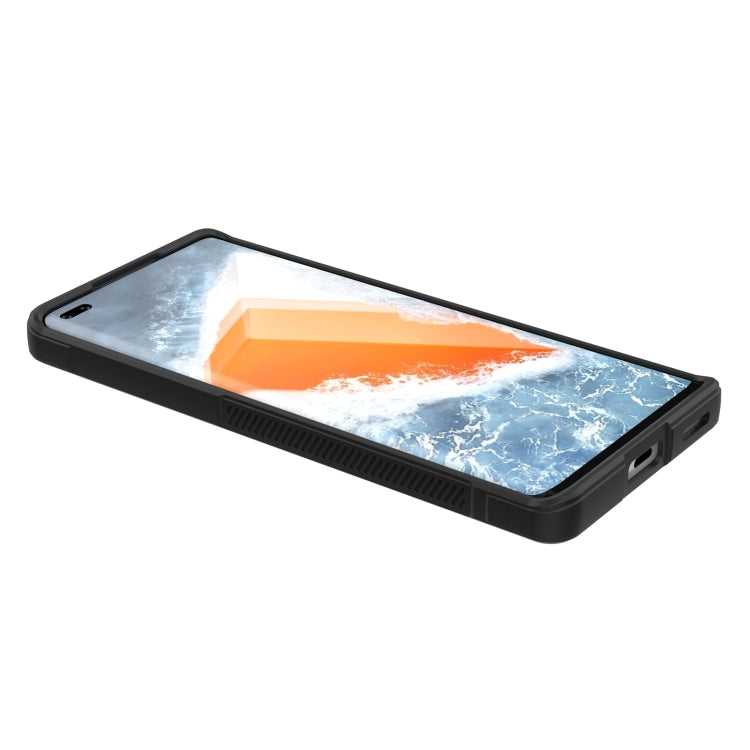 For vivo iQOO 10 Pro 5G Magic Shield TPU + Flannel Phone Case(Red) by buy2fix