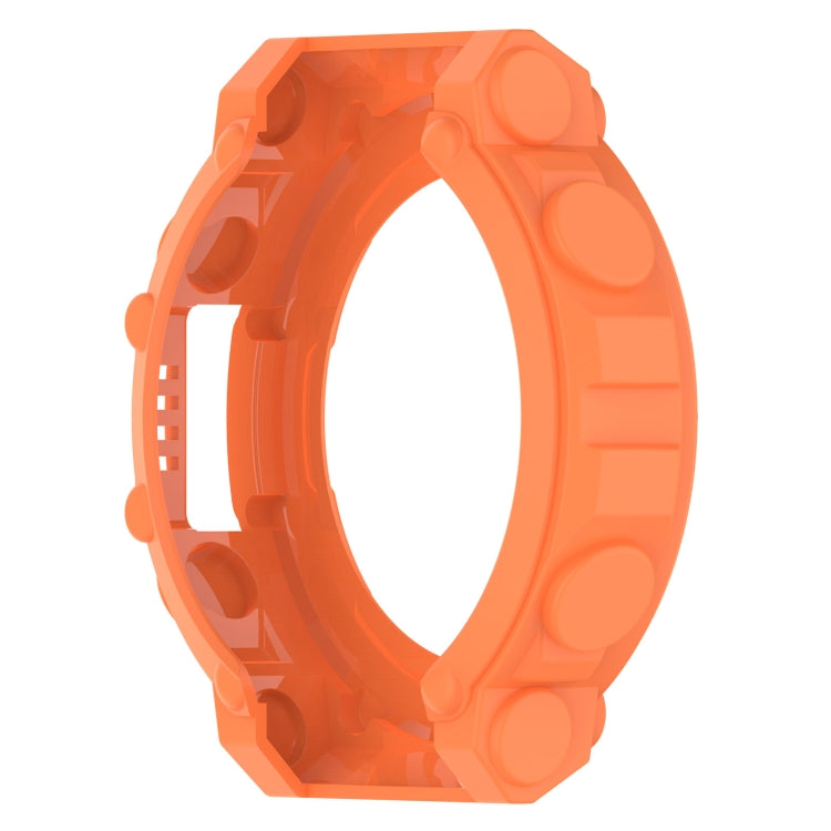 For Amazfit T-Rex 2 Armor Hollow TPU Watch Case(Orange) - Watch Cases by buy2fix | Online Shopping UK | buy2fix