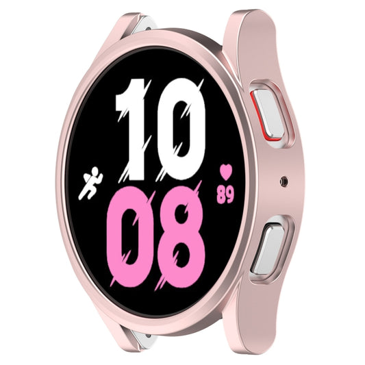 For Samsung Galaxy Watch 5 44 mm Half Coverage Hollowed PC Protective Case(Original Powder) by buy2fix