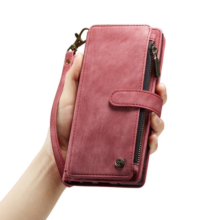 For iPhone 14 CaseMe C30 Multifunctional Phone Leather Case (Red) - iPhone 14 Cases by CaseMe | Online Shopping UK | buy2fix