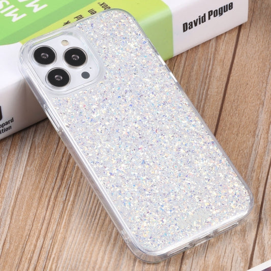 For iPhone 14 Pro DFANS DESIGN Starry Sky Epoxy Phone Case(Silver) - iPhone 14 Pro Cases by DFANS DESIGN | Online Shopping UK | buy2fix