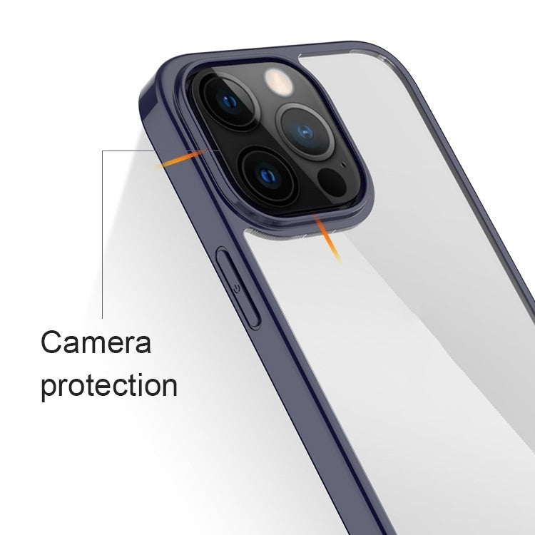 For iPhone 14 Pro Mutural Jiantou Series Electroplating Phone Case(Black) - iPhone 14 Pro Cases by Mutural | Online Shopping UK | buy2fix