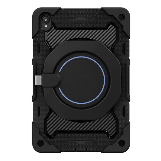 For Lenovo Tad P11 Armor Contrast Color Silicone + PC Tablet Case(Black) - Lenovo by buy2fix | Online Shopping UK | buy2fix