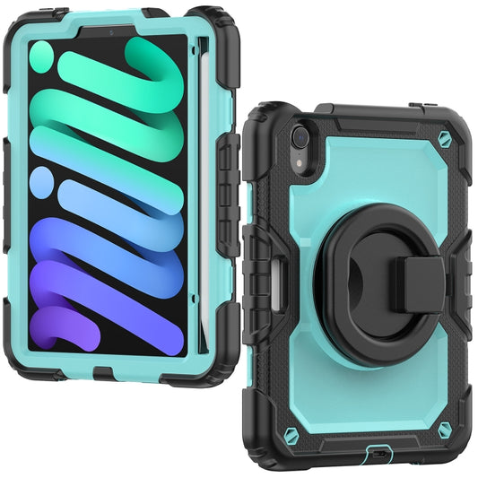 For iPad mini 2024 / mini 6 Bracelet Holder Silicone + PC Tablet Case(Light Blue) - iPad mini 6 Cases by buy2fix | Online Shopping UK | buy2fix