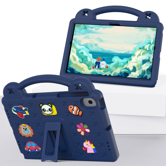 Handle Kickstand Children EVA Shockproof Tablet Case For Samsung Galaxy Tab A8 10.5 2022/2021 / Lenovo Tab M10 Plus 3rd Gen TB125FU 2022 10.6 inch / Huawei MatePad Pro 2021/2019 / Nokia T20 10.36 2021(Navy Blue) - Other Galaxy Tab PC by buy2fix | Online Shopping UK | buy2fix