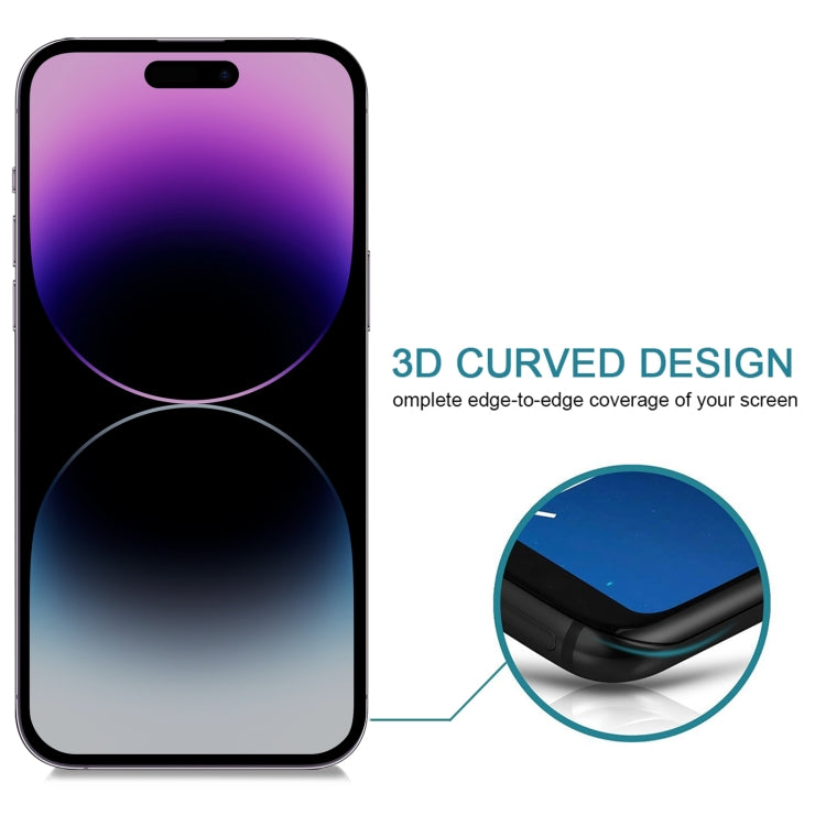For iPhone 14 Pro Max Anti-peeping Plasma Oil Coated High Aluminum Wear-resistant Tempered Glass Film - iPhone 14 Pro Max Tempered Glass by buy2fix | Online Shopping UK | buy2fix