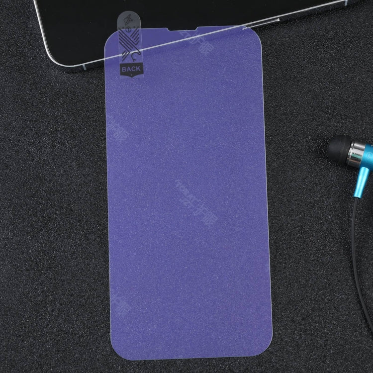 For iPhone 16e / 13 / 13 Pro Purple Light Eye Protection Tempered Glass Film - iPhone 13 Pro Tempered Glass by DIYLooks | Online Shopping UK | buy2fix