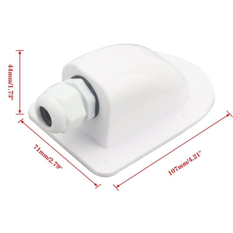A6097 RV Sealed Waterproof Solar Single Cable Entry Gland Box - Others by buy2fix | Online Shopping UK | buy2fix