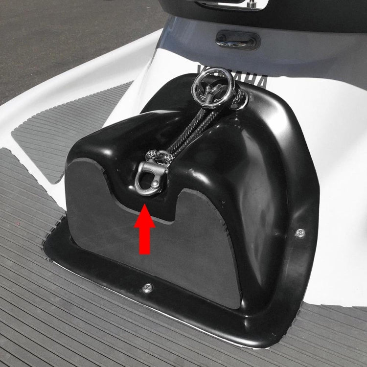 2 PCS 316 Stainless Steel Fixed Spring Shackle, Size:52mm by buy2fix