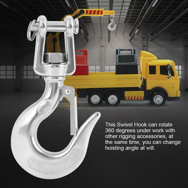 650kg Load Bearing 304 Stainless Steel Rotatable Fork Hoist Chain Lifting Cargo Hook by buy2fix