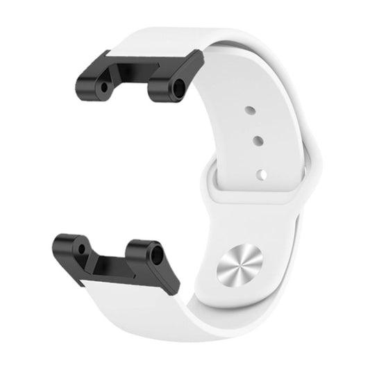 For Amazfit T-Rex / T-Rex Pro / Ares Silicone Reverse Buckle Watch Band(White) by buy2fix