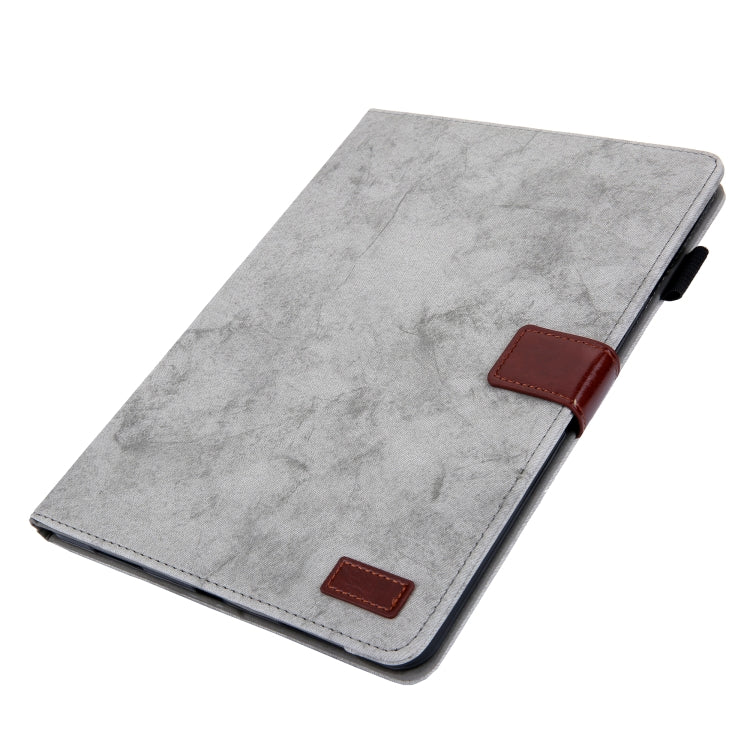 For iPad Pro 11 (2020) & (2018) Marble Style Cloth Texture Tablet PC Protective Leather Case with Bracket & Card Slot & Photo Holder(Gray) - iPad Pro 11 (2018) Cases by buy2fix | Online Shopping UK | buy2fix