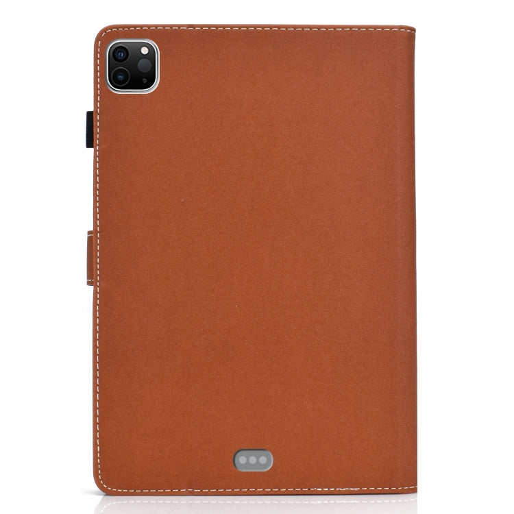 For iPad Pro 11 inch 2020 Sewing Thread Left and Right Painted Plate with Sleep Function & Pen Cover & Anti-skid strip & Bracket(Dog) - iPad Pro 11 (2020) Cases by buy2fix | Online Shopping UK | buy2fix