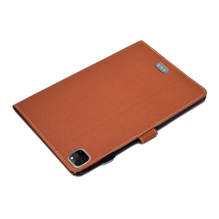 For iPad Pro 11 inch 2020 Sewing Thread Left and Right Painted Plate with Sleep Function & Pen Cover & Anti-skid strip & Bracket(Dog) - iPad Pro 11 (2020) Cases by buy2fix | Online Shopping UK | buy2fix