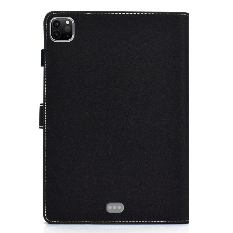 For iPad Pro 11 inch 2020 Sewing Thread Left and Right Painted Plate with Sleep Function & Pen Cover & Anti-skid strip & Bracket(Starman) - iPad Pro 11 (2020) Cases by buy2fix | Online Shopping UK | buy2fix