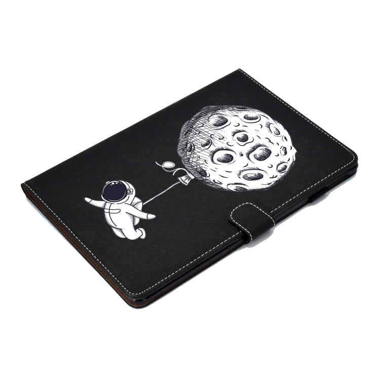 For iPad Pro 11 inch 2020 Sewing Thread Left and Right Painted Plate with Sleep Function & Pen Cover & Anti-skid strip & Bracket(Starman) - iPad Pro 11 (2020) Cases by buy2fix | Online Shopping UK | buy2fix