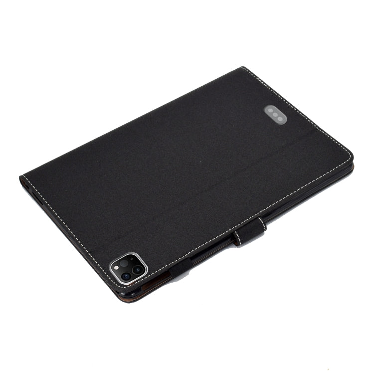 For iPad Pro 11 inch 2020 Sewing Thread Left and Right Painted Plate with Sleep Function & Pen Cover & Anti-skid strip & Bracket(Starman) - iPad Pro 11 (2020) Cases by buy2fix | Online Shopping UK | buy2fix