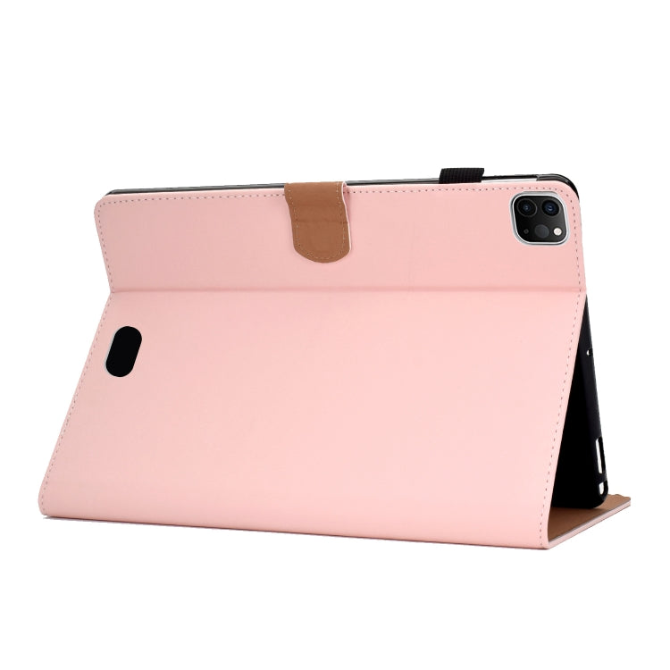 For iPad Pro 11 inch 2020 Sewing Thread Left and Right Painted Plate with Sleep Function & Pen Cover & Anti-skid strip & Bracket(Iron Tower) - iPad Pro 11 (2020) Cases by buy2fix | Online Shopping UK | buy2fix