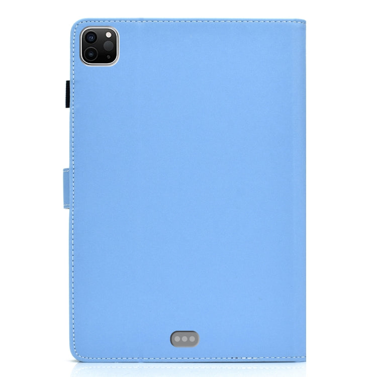 For iPad Pro 11 inch 2020 Sewing Thread Left and Right Painted Plate with Sleep Function & Pen Cover & Anti-skid strip & Bracket(Cat) - iPad Pro 11 (2020) Cases by buy2fix | Online Shopping UK | buy2fix