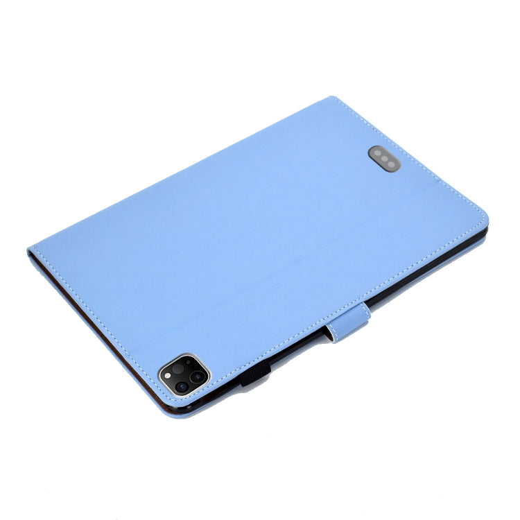For iPad Pro 11 inch 2020 Sewing Thread Left and Right Painted Plate with Sleep Function & Pen Cover & Anti-skid strip & Bracket(Cat) - iPad Pro 11 (2020) Cases by buy2fix | Online Shopping UK | buy2fix
