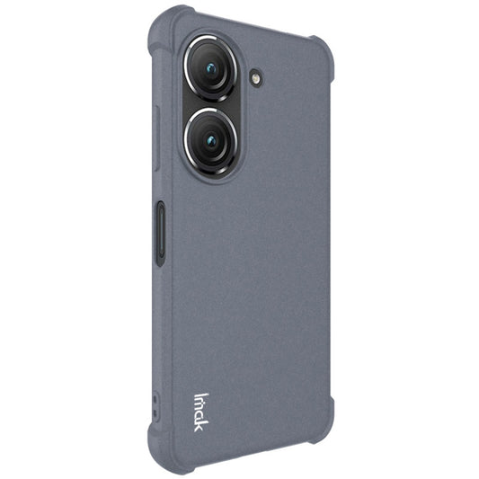 For Asus Zenfone 9 5G IMAK All-inclusive Shockproof Airbag TPU Case (Matte Grey) by imak