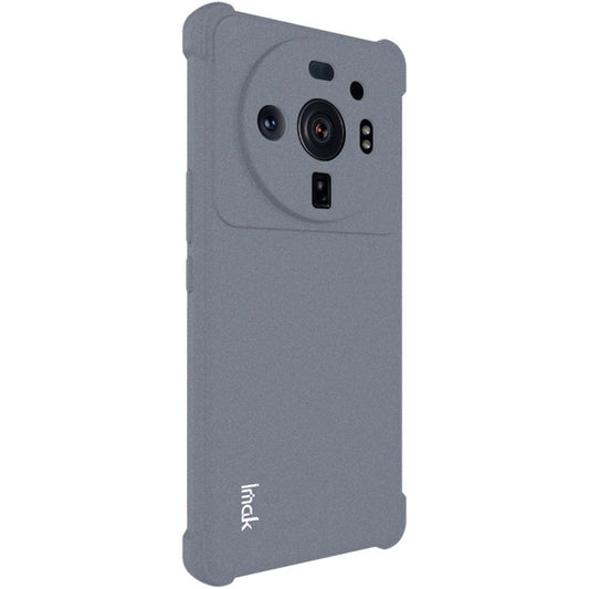 For Xiaomi 12S Ultra 5G IMAK All-inclusive Shockproof Airbag TPU Case (Matte Grey) by imak
