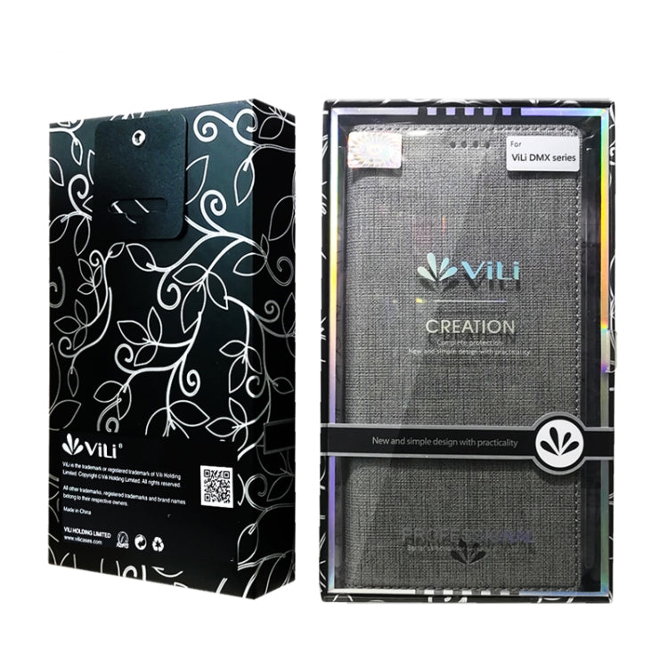 For Sony Xperia 10 II ViLi Shockproof TPU + PU Horizontal Flip Protective Case with Card Slot & Holder(Black) - Sony Cases by ViLi | Online Shopping UK | buy2fix