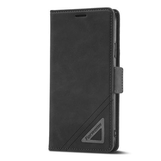 For iPhone 11 Pro Max Forwenw Dual-side Buckle Leather Phone Case (Black) - iPhone 11 Pro Max Cases by Forwenw | Online Shopping UK | buy2fix