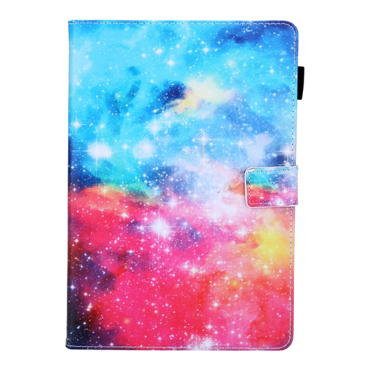 For iPad Pro 11 (2020) & (2018) Painted Pattern Tablet PC Protective Leather Case with Bracket & Card Slot & Photo Holder(Beautiful Starry Sky) - iPad Pro 11 (2018) Cases by buy2fix | Online Shopping UK | buy2fix