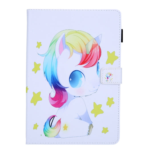 For iPad Pro 11 (2020) & (2018) Painted Pattern Tablet PC Protective Leather Case with Bracket & Card Slot & Photo Holder(Unicorn Baby) - iPad Pro 11 (2018) Cases by buy2fix | Online Shopping UK | buy2fix