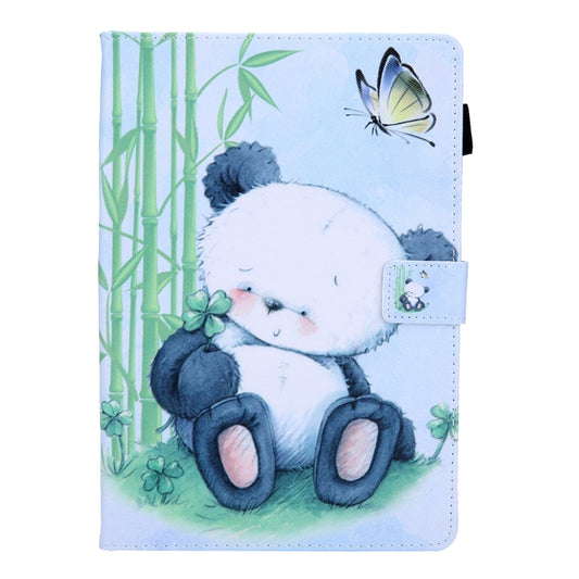 For iPad Pro 11 (2020) & (2018) Painted Pattern Tablet PC Protective Leather Case with Bracket & Card Slot & Photo Holder(Panda) - iPad Pro 11 (2018) Cases by buy2fix | Online Shopping UK | buy2fix